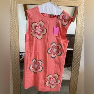 THML Pink Floral Mini Dress